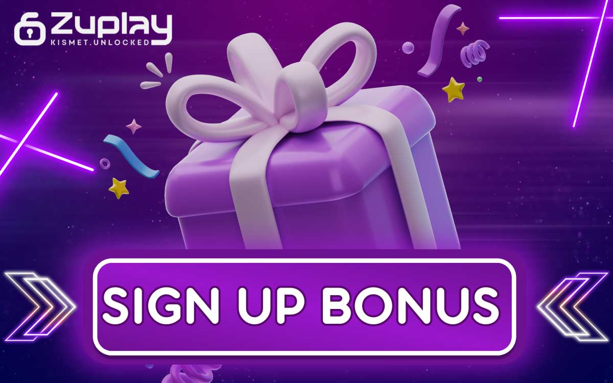 Welcome offers available to new Zuplay users